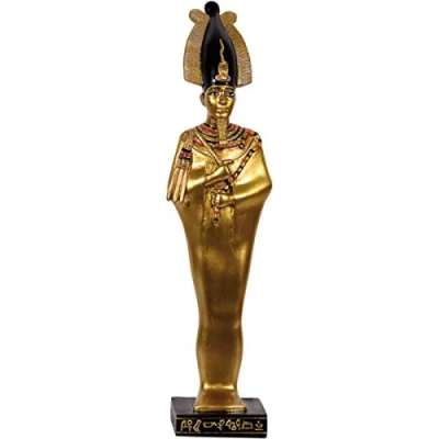 Abbildung von MystiCalls Dekofigur Ägyptischer Gott Osiris stehend Ägypten Dekoration (1 St), Sammelfigur, Sammlerfigur, Designerfigur, Dekofigur, Dekorationsobjekt