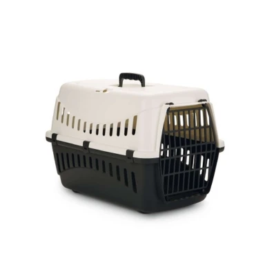 Abbildung von Beeztees Reisebox Gipsy Farbe: creme, anthrazit 58x58x38cm