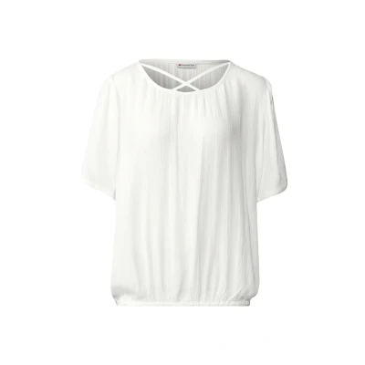 Abbildung von Street One MIT BÄNDERDETAIL Bluse, Damen, Größe: 42, Weiß