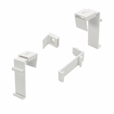 Abbildung von Klemmträger, Liedeco, Rollos, (Set, 2 tlg), für Klemmfix DUO Rollo