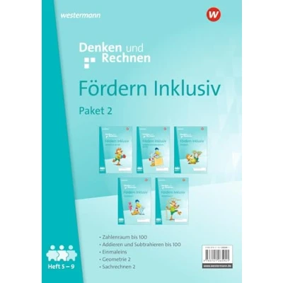Abbildung von Fördern Inklusiv Ausgabe 2024: Hefte 5 9 im Paket Denken und Rechnen