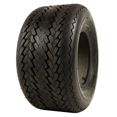 Abbildung von CST C 9248 Rasenmäherreifen, 18 x 8.50 8, Ersatzreifen für Aufsitzrasenmäher, Rasentraktor, Zugkarren, Golfkart, schwarz