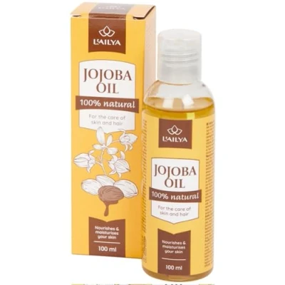 Abbildung von Lailya 100% Natural Organic oil, skin, hair and nails oil (100ml, Jojoba Oil)