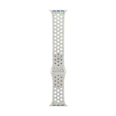 Abbildung von Apple Nike Sportarmband für Watch 42mm (pure platinum) S/M