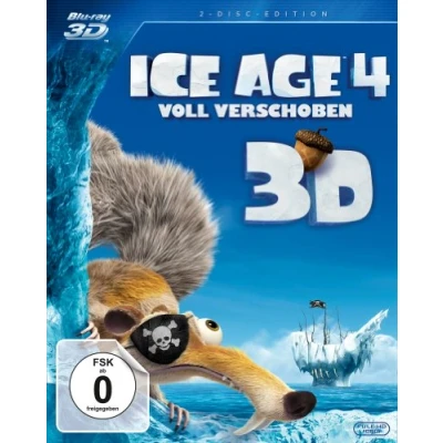 Abbildung von Ice Age 4 Voll verschoben (+ BR) [3D Blu ray]