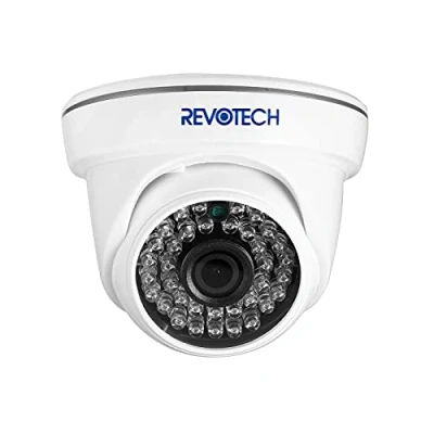 Abbildung von Revotech Indoor Security IP Kamera, HD 3MP Dome Überwachungskamera IR Nachtsicht 3,6 mm Objektiv P2P CCTV Videokamera H.265/H.264 (I3012 Weiß)