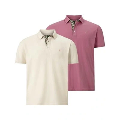 Abbildung von Charles Colby Poloshirt &quot;Doppelpack EARL LACHLAN&quot;, in zwei Farbvariationen