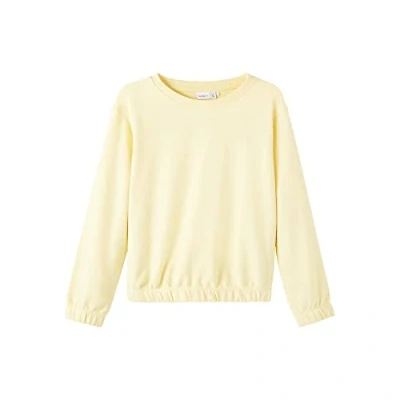 Abbildung von Name it Nkftulena Sweatshirt für Kinder, Größe: 98, Double cream