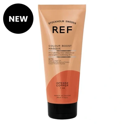 Abbildung von REF Farbmaske Care Colour Boost Maske 7.44 Intense Copper 200 ml