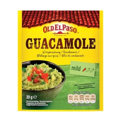 Abbildung von Old El Paso Guacamole Würzmischung Fertiger Gewürzmix für einen Avocado Dip 1 x 20 g