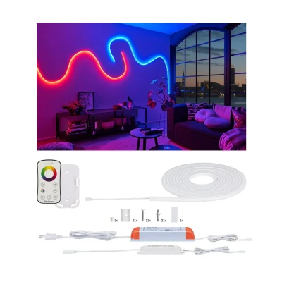 Abbildung von Paulmann LED Streifen MaxLED Flow Basisset 5m RGB inkl. Fernbedienung
