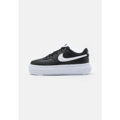Abbildung von NIKE Sportswear W Court Vision ALTA LTR Sneaker low, Damen, Größe: 43, Black/white Leder/synthetik