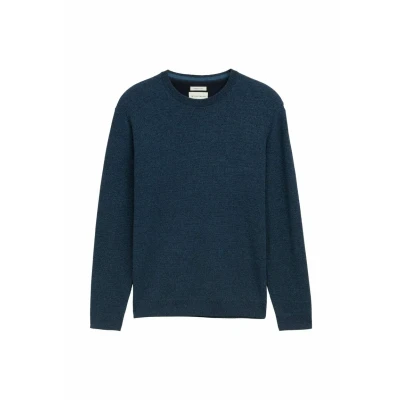 Abbildung von TOM Tailor Strickpullover, Herren, Größe: Small, Real teal navy twotone