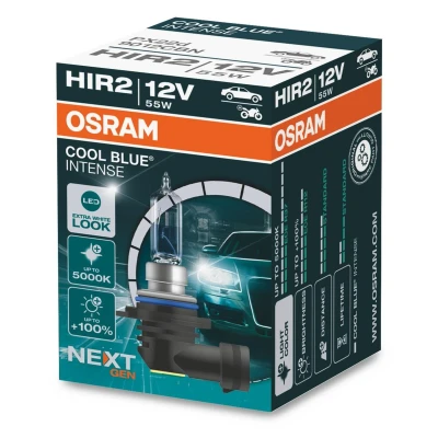 Abbildung von OSRAM 9012CBN Glühlampe, Fernscheinwerfer HIR2 12V 55W 4200K Halogen TOYOTA: Auris Schrägheck, Aygo, iQ, OPEL: Insignia A Sports Tourer