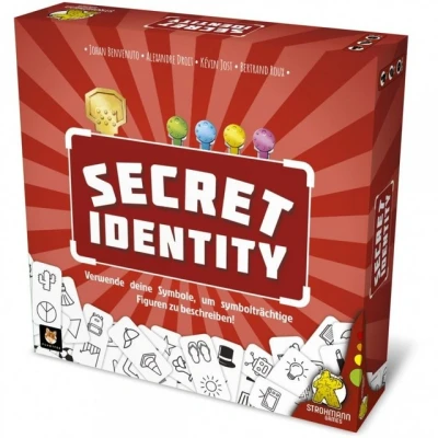 Abbildung von Strohmann Games Spiel, Secret Identity deutsch