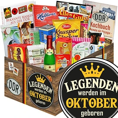 Abbildung von Legenden Oktober/DDR Box Suessigkeiten/Oktober Geschenkset