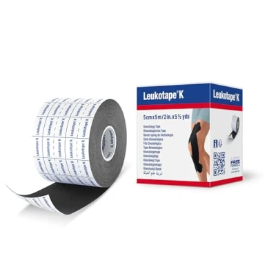 Abbildung von Leukotape K 5 cm schwarz 1 St