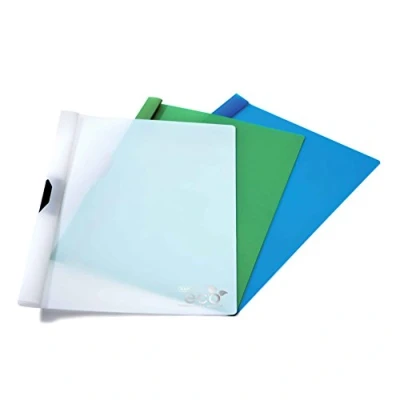 Abbildung von Rapesco 1100 ECO Klemmhefter, A4, Sortierte Farben, 10er Pack