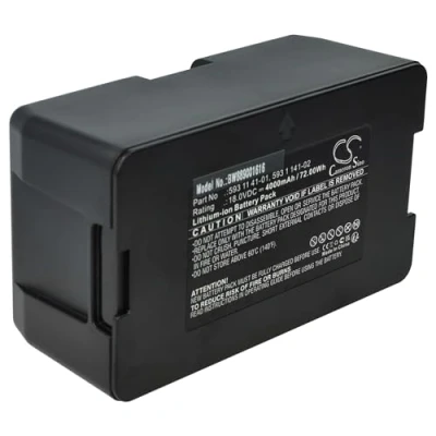 Abbildung von vhbw Akku kompatibel mit Husqvarna Automower 420 2016, 2017, 2018, 2019, 2020, 2021 Rasenmäher(4000mAh, 18V, Li Ion)
