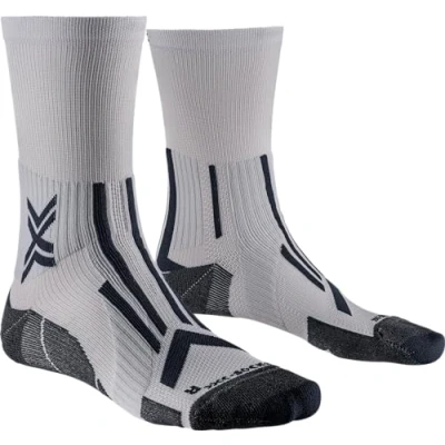 Abbildung von X Socks Run Perform Crew Trailrun Laufsocke Grau Mann Grösse 35 38