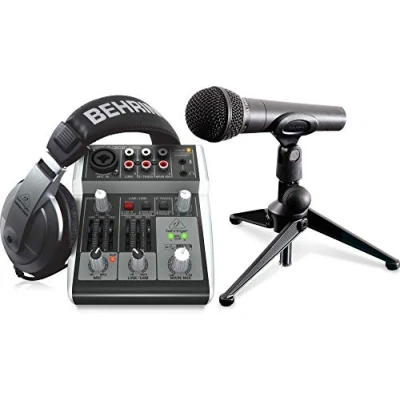 Abbildung von Behringer Mischpult, (Podcaststudio 2 USB, Studio Mischpulte, USB Mischpulte), Podcaststudio Mischpult