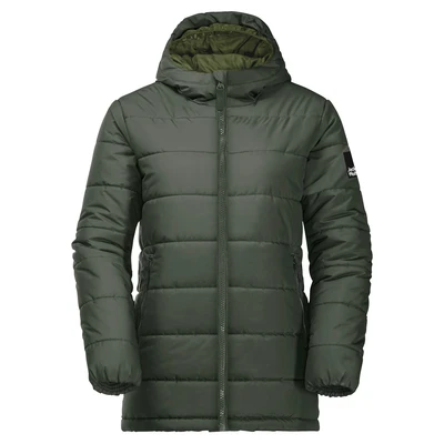 Abbildung von Jack Wolfskin Winterjacke &quot;SPIRIT INS LONG JACKET Y&quot;, mit Kapuze