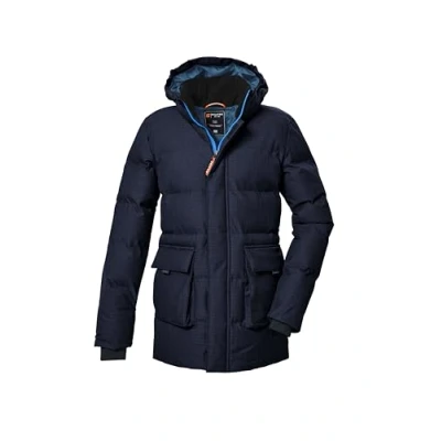 Abbildung von killtec Jungen Steppparka/Parka mit Kapuze KOW 375 BYS QLTD PRK, dunkelnavy, 140, 42168 000