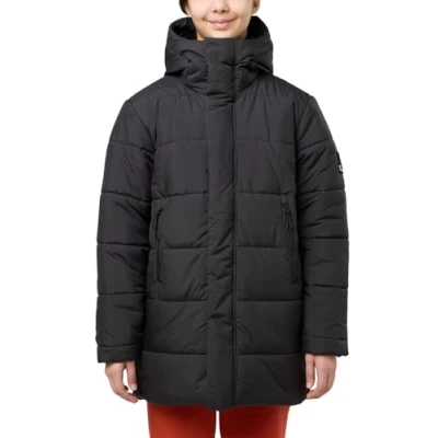 Abbildung von Jack Wolfskin Wintermantel für Kinder, Größe: 176, Granite black