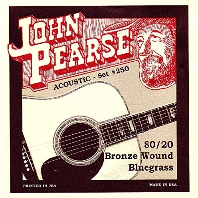Abbildung von John Pearse 250 JP Bluegrass Gitarrenset Bronze