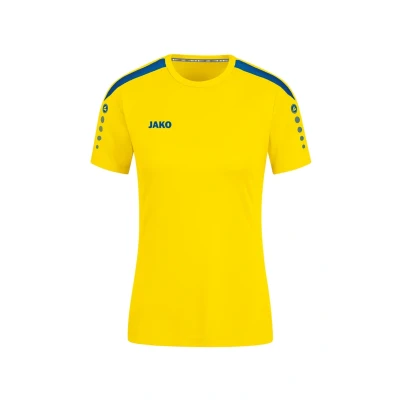 Abbildung von JAKO Damen Trikot Power (Kurzarm), Citro/Royal, 34