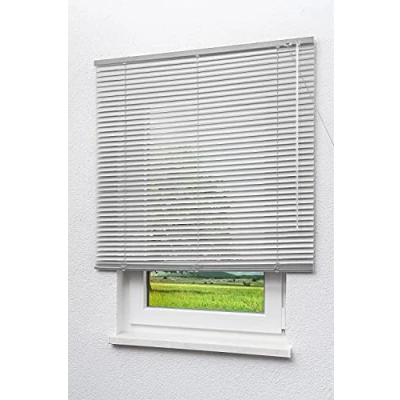 Abbildung von Jalousie Alu 25mm Silber, LYSEL®, HxB 160x140cm