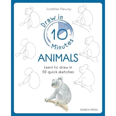 Abbildung von Draw in 10 Minutes Animals: Learn How to 50 Quick Sketches