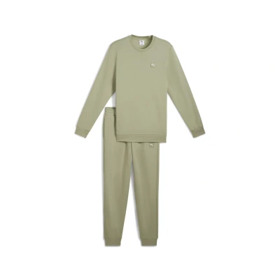 Abbildung von Puma Essentials Elevated Jogging SET Trainingsanzug, Herren, Größe: XL, Lux army
