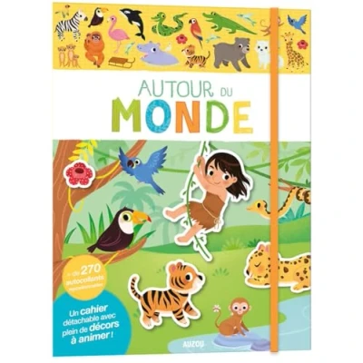 Abbildung von Mes premiers autocollants Autour du monde