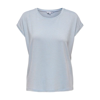Abbildung von ONLY Kurzarmshirt &quot;ONLCLAUDIA S/S GLITTER STRIPE TOP JRS&quot;