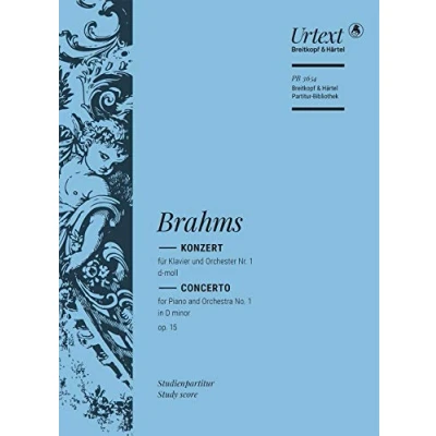Abbildung von Klavierkonzert Nr. 1 d moll op. 15 Breitkopf Urtext Studienpartitur (PB 3654)