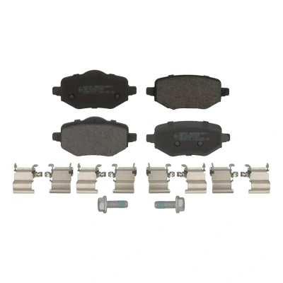 Abbildung von FEBI BILSTEIN 184234 Bremsbelagsatz Hinterachse mit Befestigungsmaterial OPEL: Corsa F Schrägheck, Mokka II, PEUGEOT: 208 II 2008