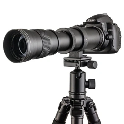 Abbildung von Fotga 420 800mm f/8.3 16 Super Tele Zoom Objektiv Teleobjektiv Zoomobjektiv Vario Lens für Canon EOS 1D, 5D, 6D, 7D, 10D, 20D, 30D, 40D, 50D, 60D, 100D, 300D, 350D, 400D, 450D, 500D, 550D, 600D, 700D, 1000D, 1100D, 1200D und mehr DSLR/SLR Kamera