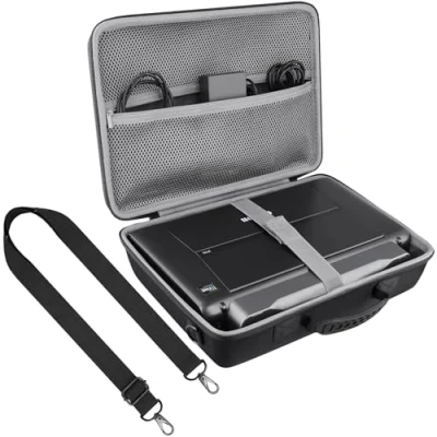 Abbildung von co2CREA Tasche für Canon PIXMA iP110 / TR150 mobiler Tintenstrahldrucker Hülle Case Etui Tragetasche (Nur Tragetasche)