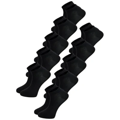 Abbildung von Tazzio 10 PACK S Socken, Herren, Größe: 43 46, Schwarz