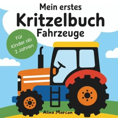 Abbildung von Mein erstes Malbuch Fahrzeuge. für Kinder ab 2 Jahren: Mit 70 großen Bildern, leichteres ausmalen!