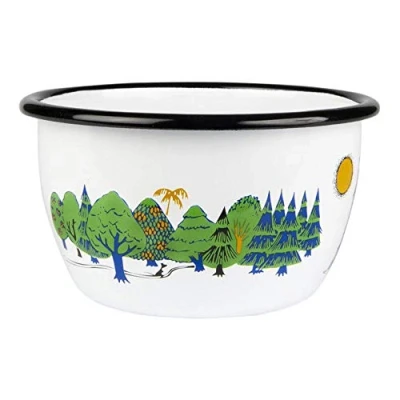 Abbildung von Muurla Schüssel Schale Mumins Moominvalley (600 ml)