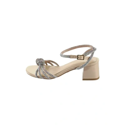 Abbildung von Buffalo High Heel Sandalette, Damen, Größe: 39, Cream mermaid Kunststoff