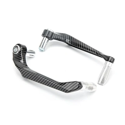 Abbildung von Motorrad Lenker Schutz, Akozon Aluminiumlegierung Protector 7/8inch Universal Bremsschutz (Silber)