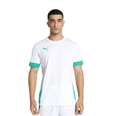 Abbildung von Puma FUßBALL Teamsport Teamgoal Matchday Sport Tshirt, Herren, Größe: XL, Weissgruengruen