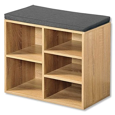 Abbildung von KESPER® Schuhschrank mit Sitzkissen, Eichedekor, FSC 15925 (1 St)