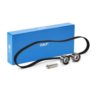 Abbildung von SKF VKMA 02983 Zahnriemensatz 152 mit Spanndämpfer, Spannrolle trapezförmigen Zahnprofil FIAT: Ducato II Bus, I Pritsche/Fahrgestell