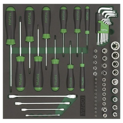 Abbildung von TOPTUL BCFA1240 Steckschlüsseleinsatz Torx T40 Chrom Vanadium Stahl