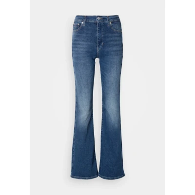 Abbildung von Tommy Jeans Sylvia Flared Jeans, Damen, Größe: 32x30, Denim dark