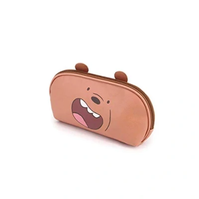 Abbildung von Bären Wie Wir Grizzly Kleine Jelly Kulturtasche, Braun